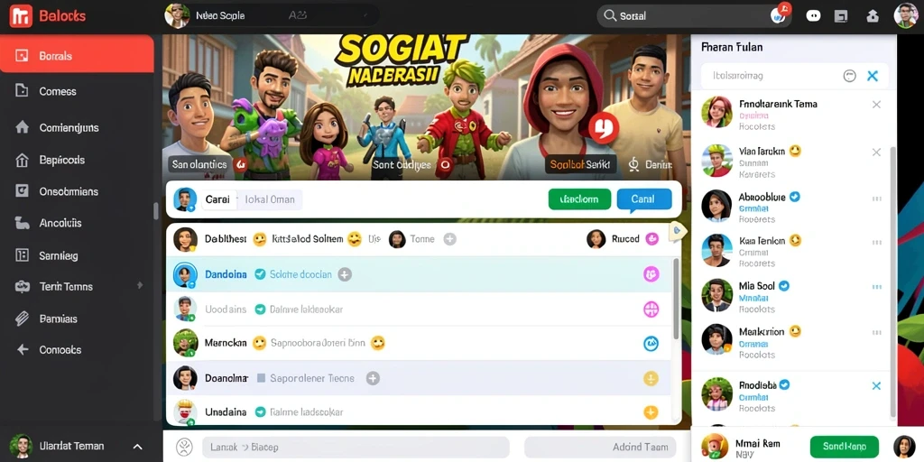 Fitur multiplayer yang meningkatkan interaksi sosial.