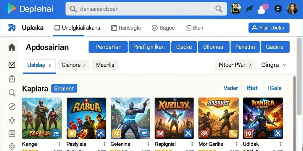 Kustomisasi karakter yang beragam dan menarik.