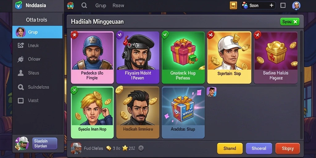 Berbagai pilihan slot yang seru dan menantang.