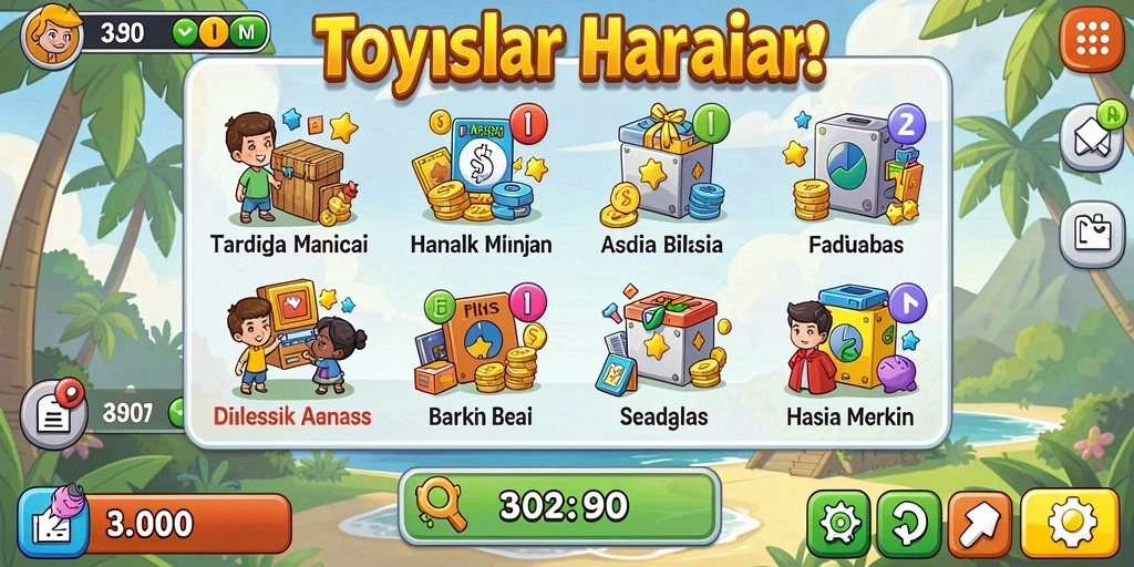 Screenshot ini menunjukkan bonus menarik yang ditawarkan kepada pemain.