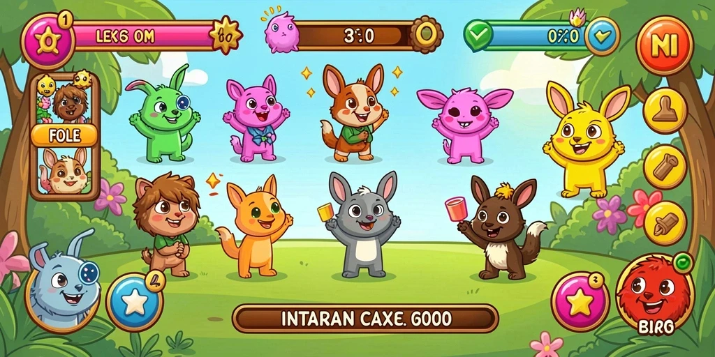 Tangkapan layar dari mode multiplayer yang mendebarkan.